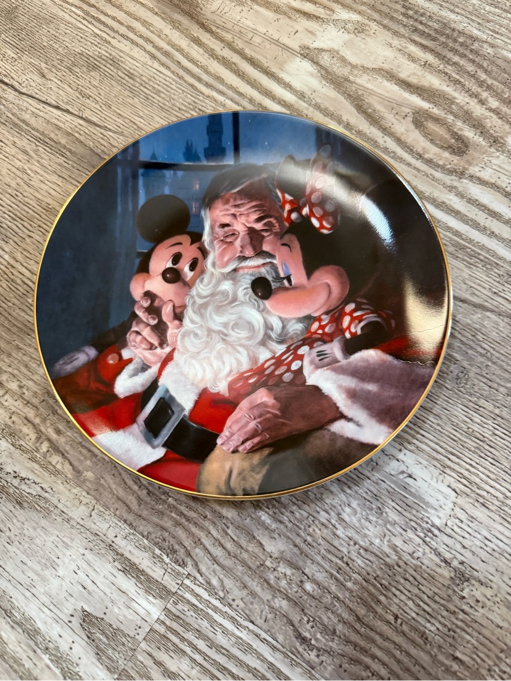 Charles Boyer Limited Edition Small Decorator Disneyland Plate